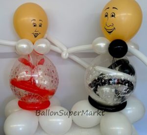 geschenk-im-ballon-brautpaar-braut-und-bräutigam